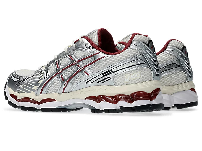 ASICS Gel Kayano 12.1 – Cream Pure Silver Crimson Edition