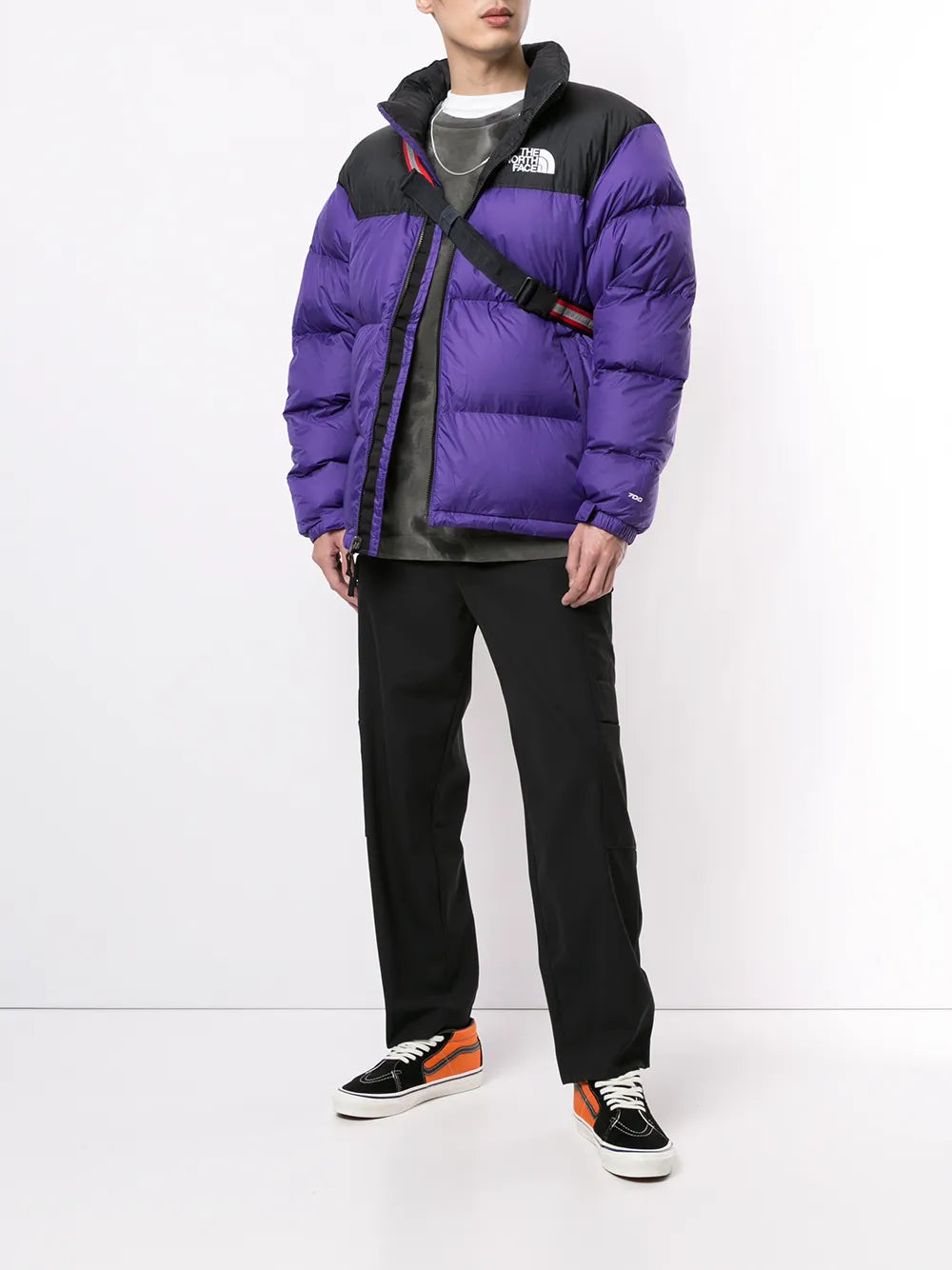 The North Face 1996 Retro Nuptse Padded Jacket – Purple / Black