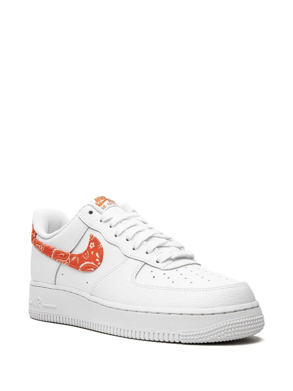 Nike Air Force 1 Low – White / Orange Bandana Edition
