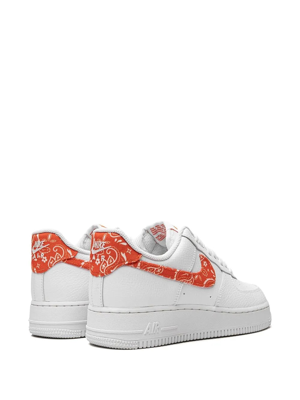 Nike Air Force 1 Low – White / Orange Bandana Edition