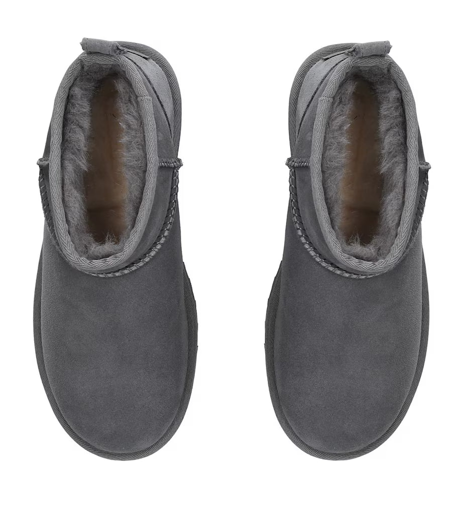 UGG Suede Classic Ultra Mini – Grey
