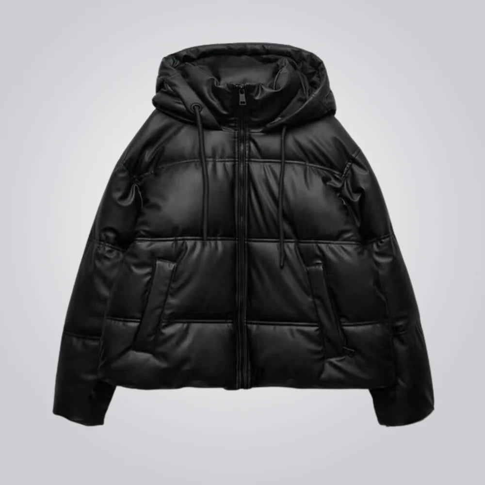 Zara Hooded Puffer Jacket
