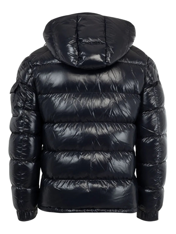 Moncler Maya Hooded Short Down Jacket – Black