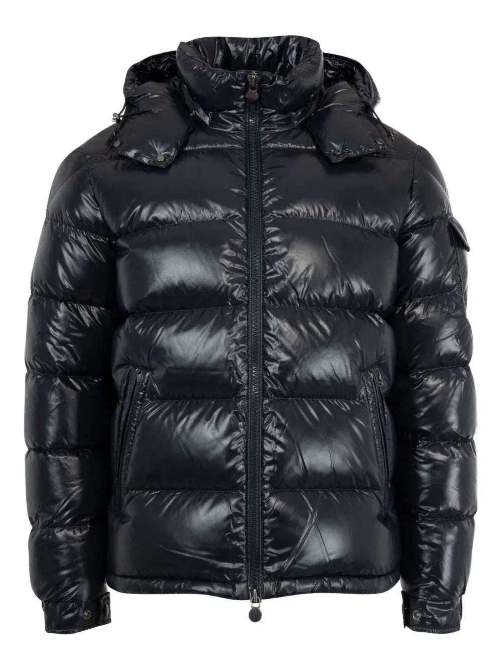 Moncler Maya Hooded Short Down Jacket – Black
