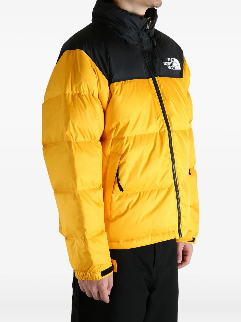 The North Face 1996 Retro Nuptse Jacket – Yellow / Black Colour-Block