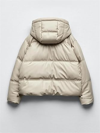 Zara Hooded Puffer Jacket