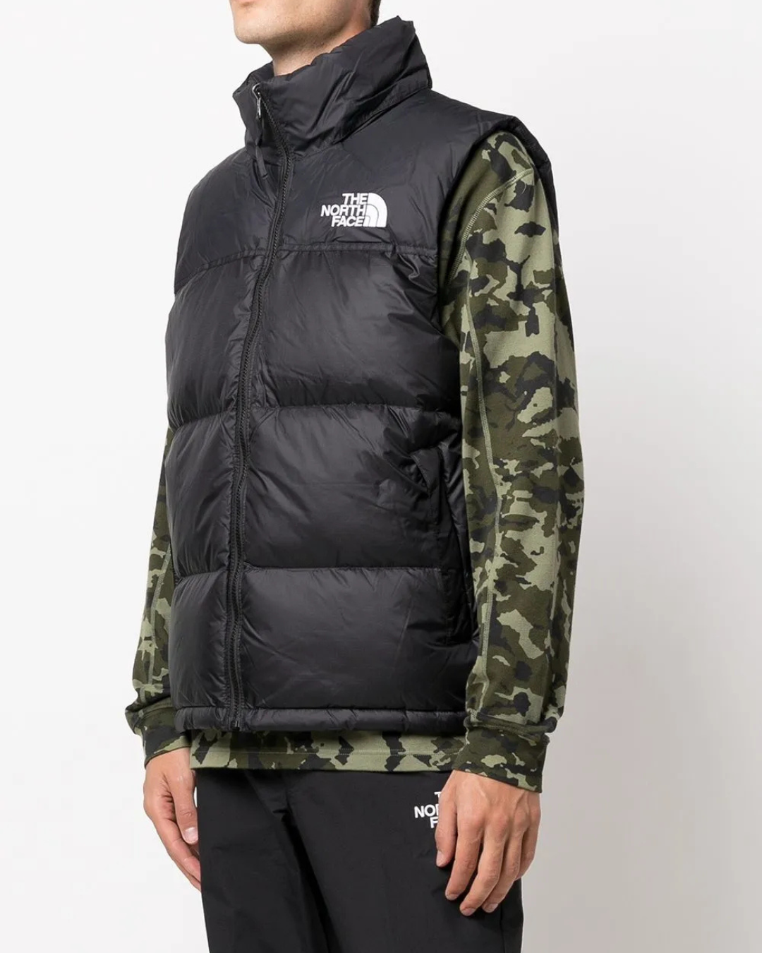 The North Face 1996 Retro Nuptse Padded Vest – Black