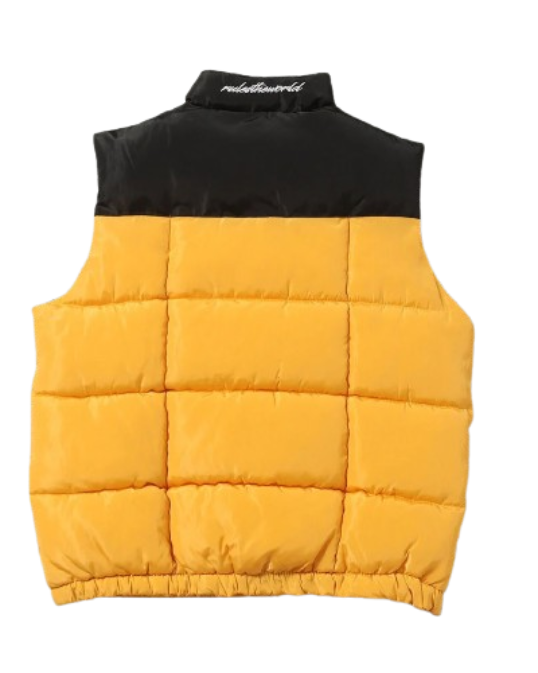 Corteiz Bolo Puffer Vest – Yellow / Black