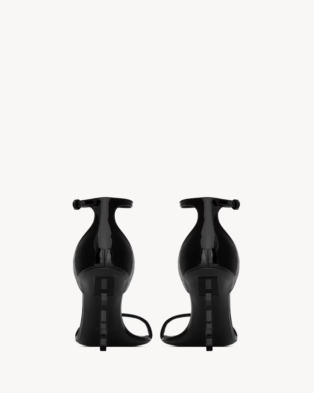 Saint Laurent Opyum 85mm Patent Leather Sandals