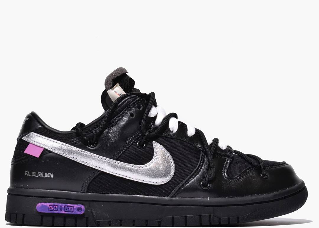 Nike Dunk Low x Off-White™ “Black – Lot 50 of 50”