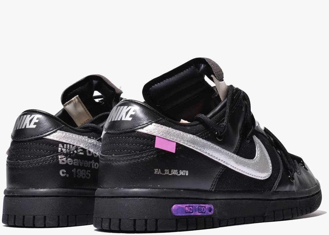 Nike Dunk Low x Off-White™ “Black – Lot 50 of 50”