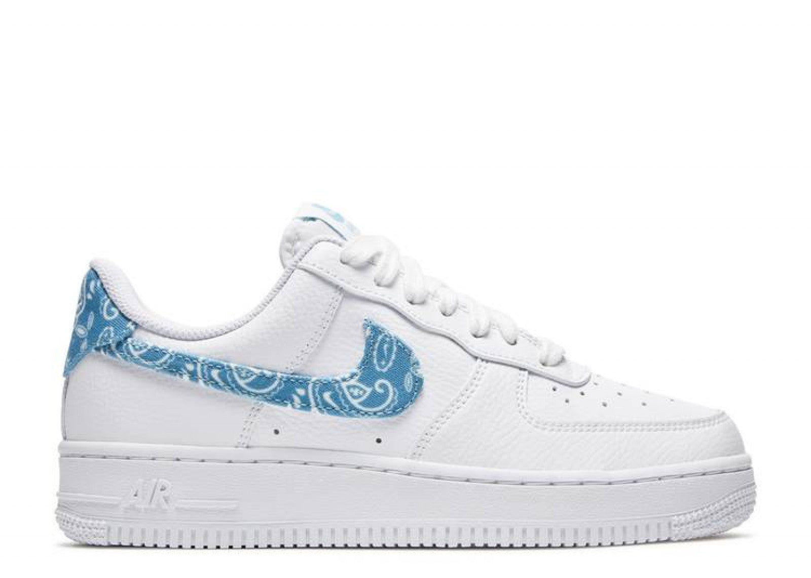 Nike Air Force 1 Low – White  Sky Blue Bandana Edition
