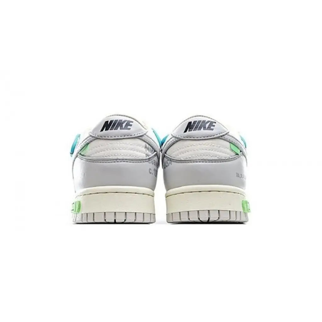 Off-White™ x Nike Dunk Low “Lot 2 of 50 – Grey Blue”