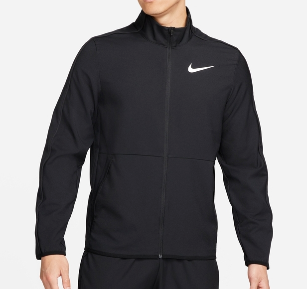 Nike Essential Full-Zip Training Jacket – Black